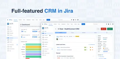 Mria CRM for Atlassian — screenshot
