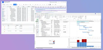 MSP Planner - Gantt, Resources, MS Project export and import for Atlassian — screenshot