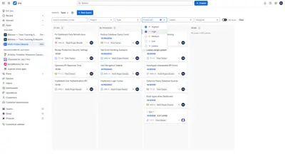 Multi-Project Boards — Cross-Project Kanban for Jira for Atlassian — screenshot