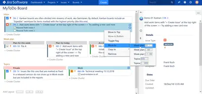 MyToDo Board for Jira for Atlassian — screenshot