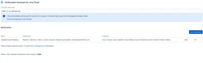 Notification Assistant for Jira - Email for Atlassian — screenshot