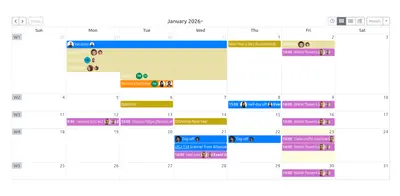 One Calendar Macro for Atlassian — screenshot