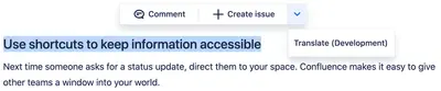 Online Translate for Confluence for Atlassian — screenshot