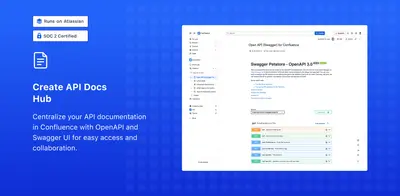 Open API (Swagger) for Confluence for Atlassian — screenshot