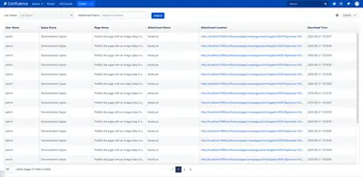 Page and Attachment Security Enhancer for Confluence for Atlassian — screenshot