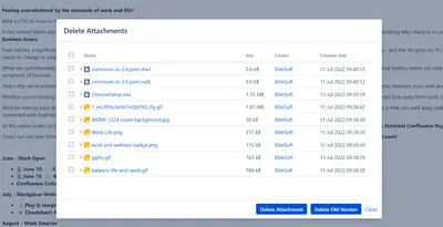 Page Assistant for Atlassian — screenshot