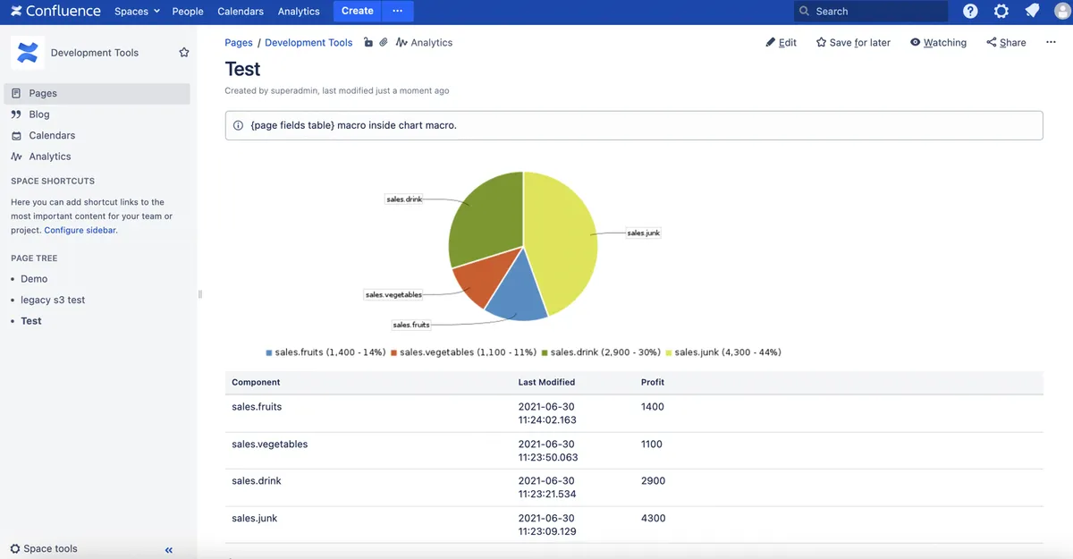 Page Fields — screenshot from the Atlassian Marketplace listing