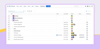 Pages Manager for Confluence (Bulk Page Ops) for Atlassian — screenshot