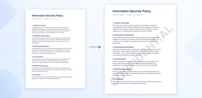 PDF Export Watermark for Confluence for Atlassian — screenshot