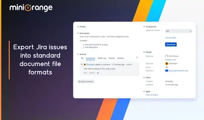 PDF Exporter & Word Exporter for Jira Issues for Atlassian — screenshot