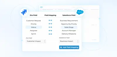Peeklogic Connector for Salesforce PRO for Atlassian — screenshot