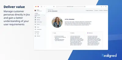 Personas for Jira for Atlassian — screenshot