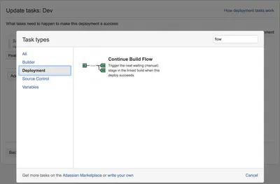 Pipeline Flow for Bamboo for Atlassian — screenshot