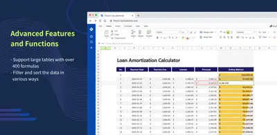Polaris spreadsheet for Confluence for Atlassian — screenshot