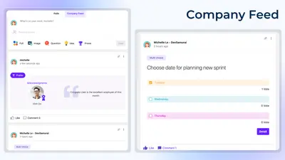 Polls, Votes, Surveys & Community Network for Confluence for Atlassian — screenshot