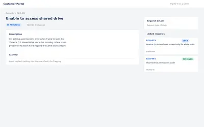 Portal Link for Atlassian — screenshot