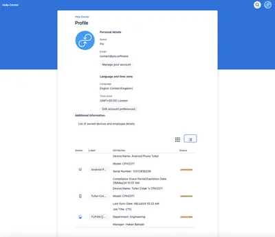 Portal Profile for JSM Assets for Atlassian — screenshot