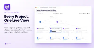 Portfolio by HeroCoders (Structure PPM for Jira & Capacity) for Atlassian — screenshot