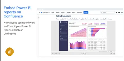 Power BI for Confluence (PageBrain) for Atlassian — screenshot