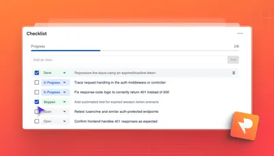 Power Checklist for Jira for Atlassian — screenshot