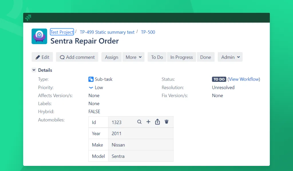 Power Database Fields — screenshot from the Atlassian Marketplace listing