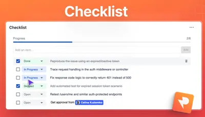 Power Tools for Jira (reminders, checklist, and more!) for Atlassian — screenshot