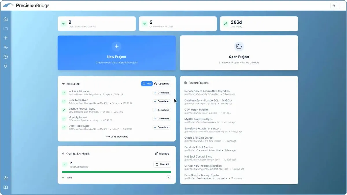 Precision Bridge — screenshot from the Atlassian Marketplace listing