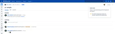 Prevent merge when needs work for Atlassian — screenshot