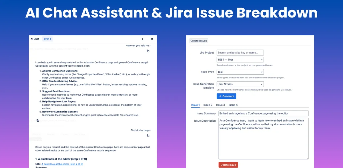 Private AI for Confluence — screenshot from the Atlassian Marketplace listing