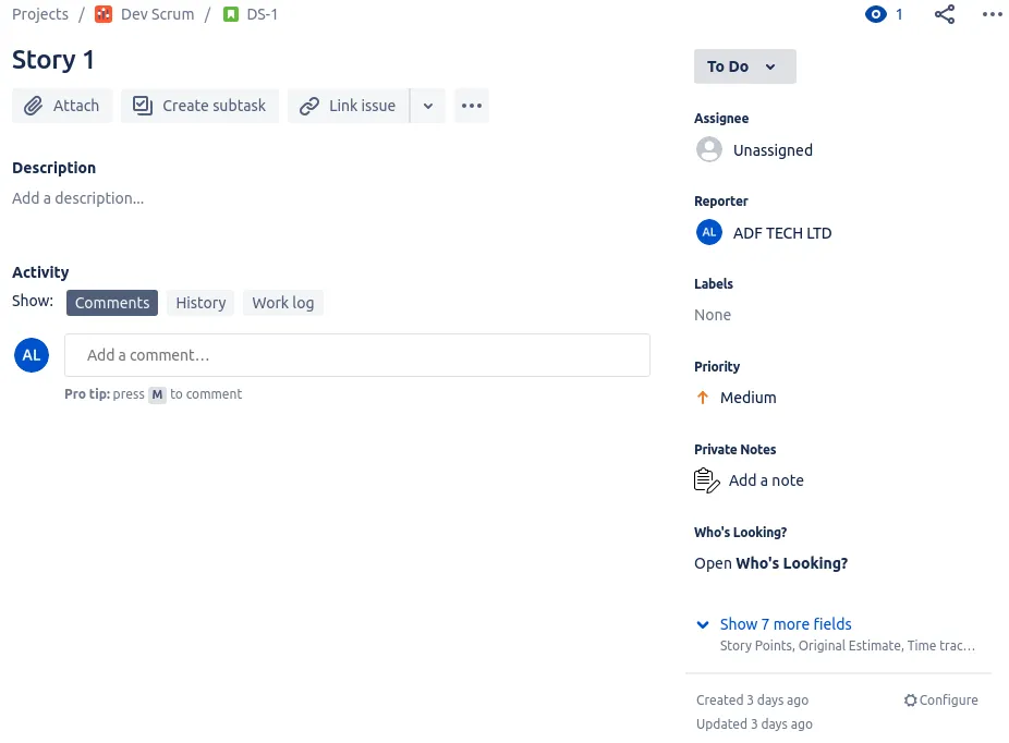 Private Notes for Jira Cloud — screenshot from the Atlassian Marketplace listing