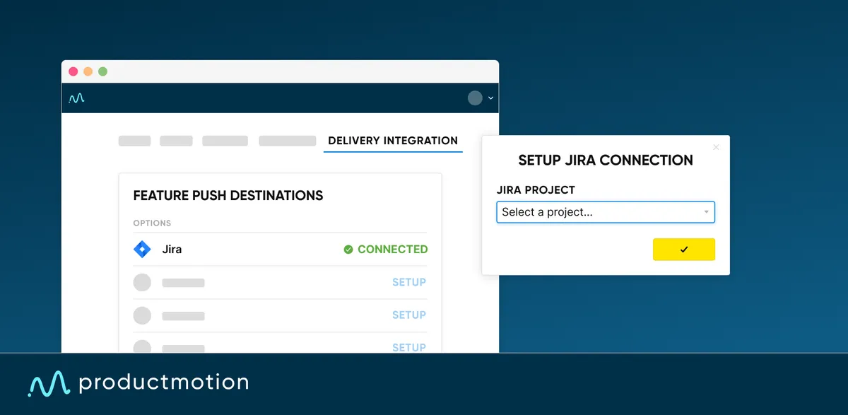Productmotion — screenshot from the Atlassian Marketplace listing