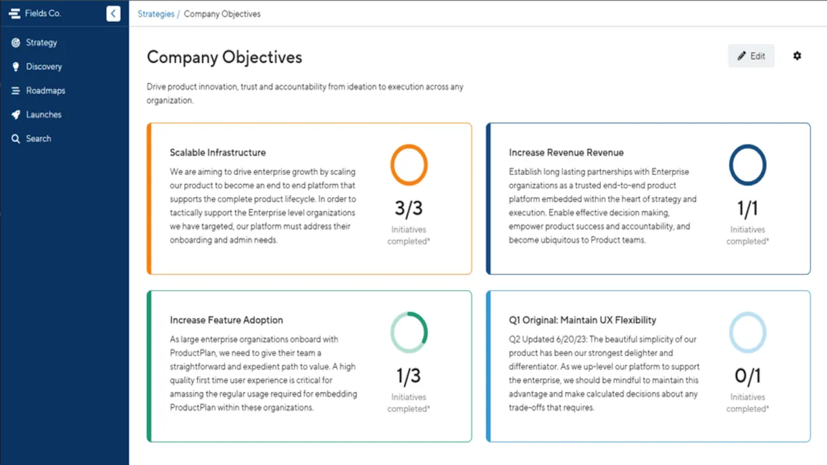 ProductPlan for Confluence Cloud — screenshot from the Atlassian Marketplace listing