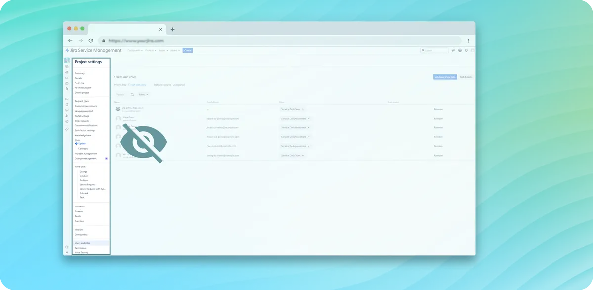 Project Administration Access — screenshot from the Atlassian Marketplace listing