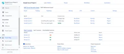 Project Map for Atlassian — screenshot