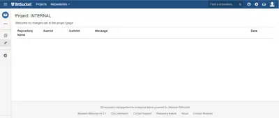 Project Recent Commits for Bitbucket for Atlassian — screenshot