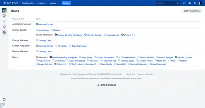 Project Role Tab for Jira for Atlassian — screenshot