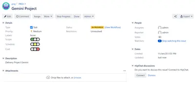 Project Traffic Lights for Atlassian — screenshot