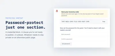 Protected Content for Confluence for Atlassian — screenshot