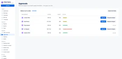 Pulse Teams for Atlassian — screenshot