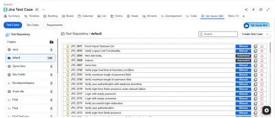 QA-Genie - AI Powered Test Case Management Tool for Jira for Atlassian — screenshot