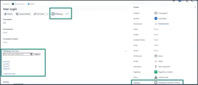 QADeputy Integration for Jira for Atlassian — screenshot
