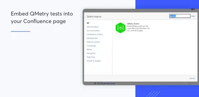 QTM4J Integration for Confluence for Atlassian — screenshot