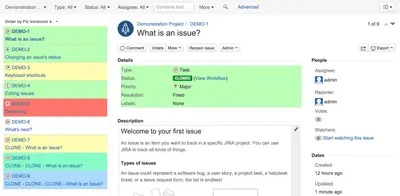 Rainbow for Atlassian — screenshot