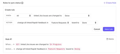 Rapidr for Jira for Atlassian — screenshot