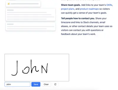 Real Signature for Confluence (In-Person Signing) for Atlassian — screenshot