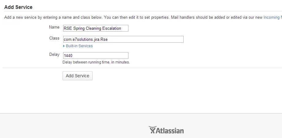 Really Simple Escalation — screenshot from the Atlassian Marketplace listing
