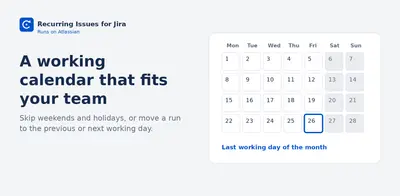 Recurring Issues for Jira for Atlassian — screenshot