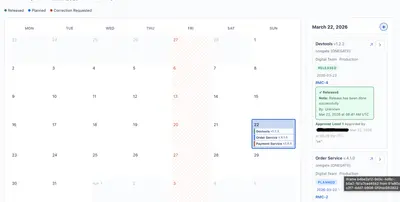 Release Governance & Management for Jira for Atlassian — screenshot