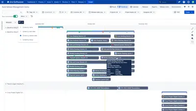 Release Management: Workflows, Calendar & Roadmaps - DC for Atlassian — screenshot