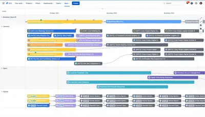 Release Management: Workflows, Calendar & Roadmaps for Jira for Atlassian — screenshot